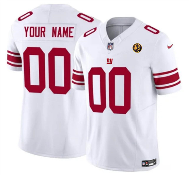 Custom New York Giants Vapor F.U.S.E. Limited Jersey